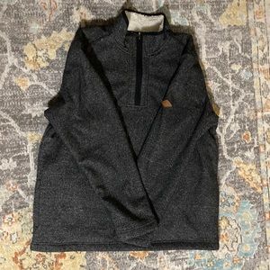 Orvis XL Quarter Zip Sweater